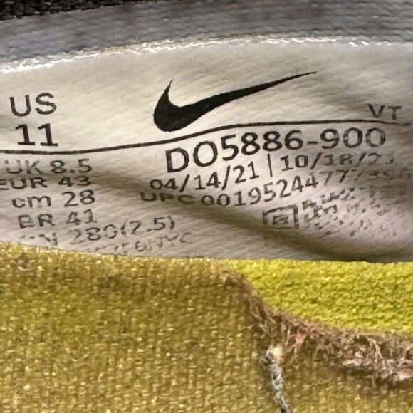 Nike Air VaporMax 2021 FK Shoes Womens 11 Black Multi Running Flyknit DO5886-900 - Picture 9 of 9